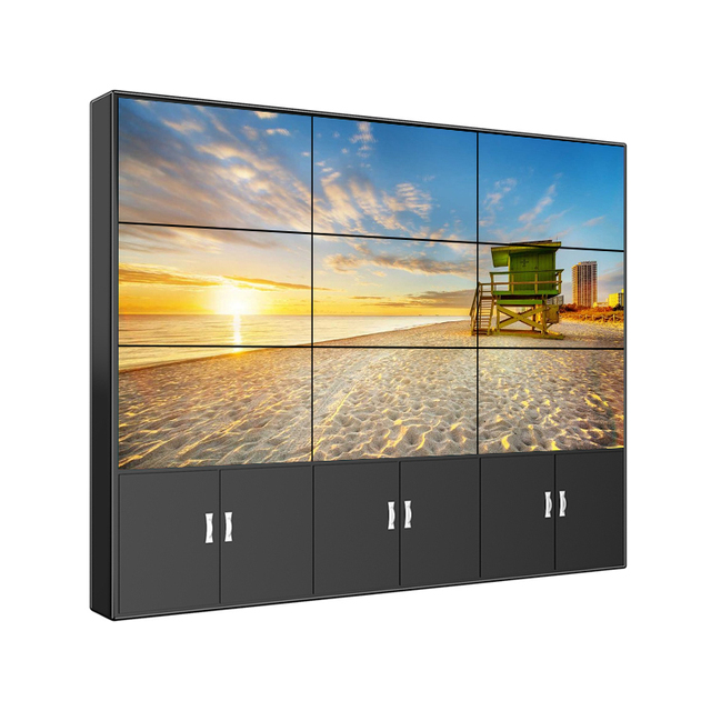 40 46 55 Inch 2K/4K HD Panels 0.88mm 1.7mm 3.5mm Narrow Bezel LCD Video Wall Monitor Multisplitting LED Screens Digital Signage