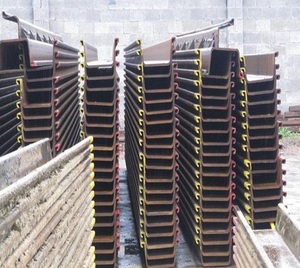 Nieuwe Voorraden Waterbestendige U/Z Type Larson Herbruikbare Stalen Plaatstapel Gebruikt Voor De Bouw - Product Image 4