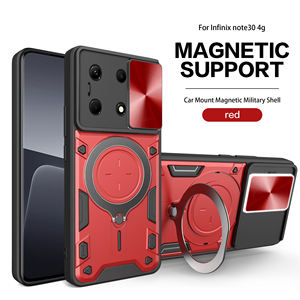 Nuevo para Infinix Note <span class=keywords><strong>30</strong></span> VIP NOTE 30I Note <span class=keywords><strong>30</strong></span> cubierta lente Cámara protectora ventana corredera anillo de Metal soporte magnético funda de teléfono - Product Image 4