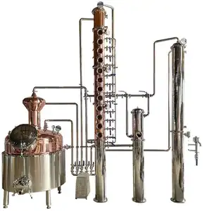 150 liter Towin factory distillery machinery alcohol copper column gin vodka whiskey reflux still
