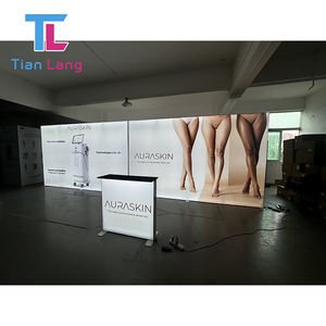 ผ้าโชว์แบบแยกส่วนบูธเรืองแสงแบบอะลูมิเนียมดีไซน์แบบแยกส่วนอุปกรณ์สำหรับงานแสดงสินค้าขนาด10X10 - Product Image 1