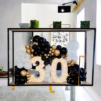 Enseigne néon LED personnalisée en acier inoxydable, lettres 3D multicolores, étanche IP65, contrôle manuel pour bar, mariage, fête, décoration intérieure