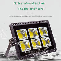 Foco de inundación de jardín IP66 impermeable al aire libre iluminación 100W 200W 300W 500W reflectores solares Led con control remoto