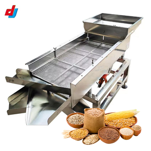 آلة فرز صناعية عالية الدقة لإزالة الشوائب، شاشة اهتزازية خطية بمحركين عالية الكفاءة - Product Image 2