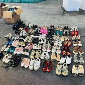 Sandalias de Cuero para Mujer Fatso, Calzado Italiano Usado al por Mayor - Product Image 5