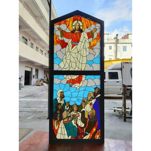 Vitraux <span class=keywords><strong>d</strong></span>'église en gros à vendre – Vitres <span class=keywords><strong>d</strong></span>écoratives <span class=keywords><strong>d</strong></span>'église gaufrées sur mesure, couleur et taille personnalisées - Product Image 1