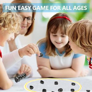 Juego de Mesa Interactivo de Navidad con Efecto Transfronterizo, <span class=keywords><strong>Ajedrez</strong></span> de Plástico, Pensamiento Lógico, Cinco Piedras Magnéticas, Juego para Niños - Product Image 3