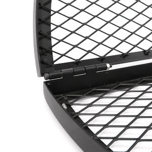 Rejilla redonda de acero de alto carbono para barbacoa de hierro fundido, rejilla para acampar al aire libre, <span class=keywords><strong>malla</strong></span> de alambre portátil para barbacoa - Product Image 4