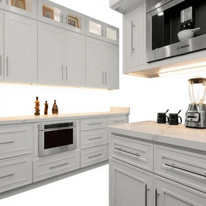 SANYANG, Muebles de Cocina Modulares de Estilo Europeo de la Mejor Calidad, Tablero Multifuncional Laminado Completo de Madera de Abedul - Product Image 1