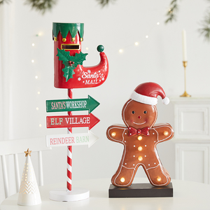 Nouveauté 2026 : Nouvelle Décoration LED en Fer Forgé en Forme de <span class=keywords><strong>Canne</strong></span> à Sucre pour Vitrines de Magasin, Décoration de Noël et des Fêtes - Product Image 4