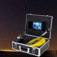 7 "Color LCD 20M Cable Impermeable Sistema de cámara de inspección de tuberías de alcantarillado utilizado para inspección de tuberías subterráneas
