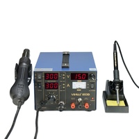 Station de soudage et dessoudage à air chaud 3-en-1 YIHUA853D 2A avec alimentation CC