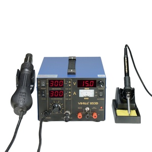 Station de soudage et dessoudage à air chaud 3-en-1 YIHUA853D 2A avec alimentation CC - Product Image 3