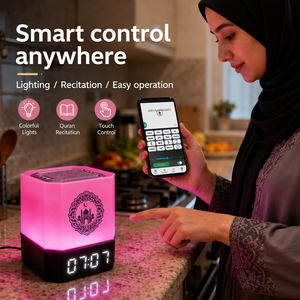 Haut-parleur Coranique QB303 de Haute Qualité, Lecteur Coranique Numérique Bluetooth avec Contrôle Tactile, Télécommande et Système d'Apprentissage via Application - Product Image 2