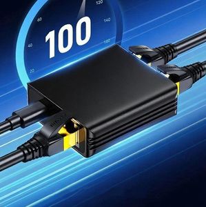 Adaptateur Répartiteur de Réseau Gigabit 1 vers 2 Ports RJ45, Connecteur Électronique Ethernet, Distributeur de Réseau, Vente Chaude - Product Image 5