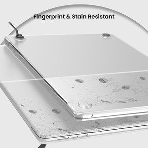 Funda Rígida Ultrafina Mate para MacBook de 13/14/15/16 Pulgadas, Cubierta Esmerilada para Portátil con Patas de Soporte Metálicas Antideslizantes - Product Image 5