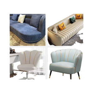 Magnifiques autocollants muraux décoratifs en PVC doré <span class=keywords><strong>CAILLOU</strong></span> pour fond de télévision, lignes et bandes texturées pour murs et panneaux décoratifs - Product Image 5