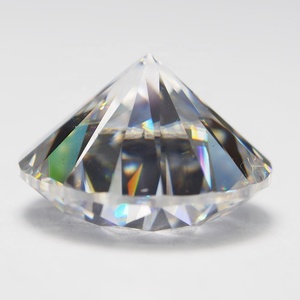 Mèche synthétique brillante, lancanite rond très blanc, prix de gros, 1 chariot, momanite rond de 6.5mm - Product Image 4