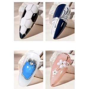 Esmalte de <span class=keywords><strong>Uñas</strong></span> <span class=keywords><strong>en</strong></span> Gel R S Nail Sin HEMA, Efecto Metálico Dorado, Plateado y Cromado, Esmalte de <span class=keywords><strong>Uñas</strong></span> con Efecto Espejo Brillante - Product Image 6