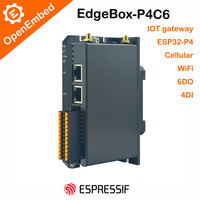 Controlador Programable IoT Gateway ESP32-P4, Controlador PLC de Automatización Industrial, Wi-Fi 6 para 5 RS485, Programación PLC