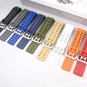 22mm Quick Release Silicone Breathable Sport Watch Strap For Huawei GT