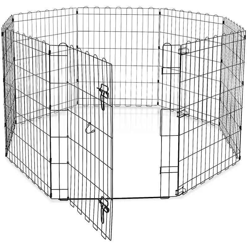 easy to install metal rabbit playpen indoor fencing dog kennel cat outside enclosure