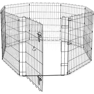 Box per conigli in metallo facile da installare recinzione per interni cuccia per cani recinzione esterna per gatti