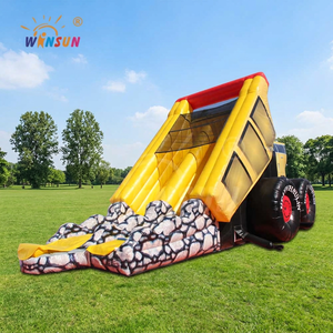 WINSUN Tobogán Inflable Gigante Comercial Personalizado de PVC para Camiones Volquete, Parques de Trampolines, Centros Comerciales y Lugares de Entretenimiento - Product Image 1