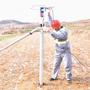 أساسات لولبية خشبية وشمسية من SOEASY لتثبيت الألواح الشمسية - Product Image 1