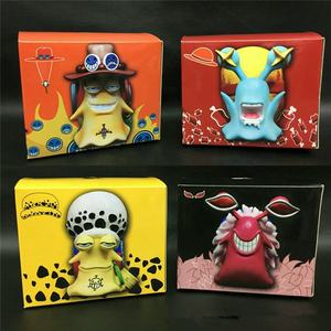 2 Piezas/Juego de 11 cm (4.4'') Figuras de Acción de <span class=keywords><strong>Anime</strong></span> Japonés de PVC, <span class=keywords><strong>One</strong></span> <span class=keywords><strong>Piece</strong></span>, Den Den Mushi, Luffy, Ace, Modelo de Juguete de Dibujos Animados - Product Image 2