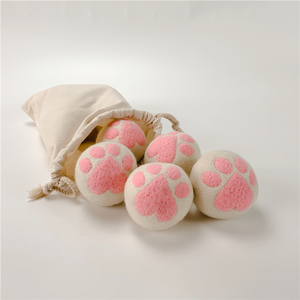 Boules et disques de lavage réutilisables en laine de Nouvelle-Zélande, écologiques, très demandés, pour sèche-linge - Product Image 3