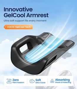 Déambulateur à quatre roues d'aide à la mobilité pour personnes âgées avec siège rembourré réglable cadre en aluminium pliable léger soutien de marche - Product Image 4