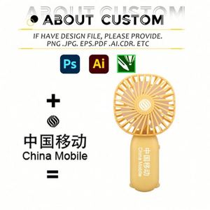 New Usb Handheld Fan Mini Portable Rechargeable Small Fan Office Student Small Electric Fan <b>Gift</b> With Custom Logo - Product Image 3