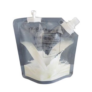 Bolsa de embalaje de leche personalizada de 16x24, bolsa con boquilla para productos lácteos y jugos de calidad alimentaria. - Product Image 1