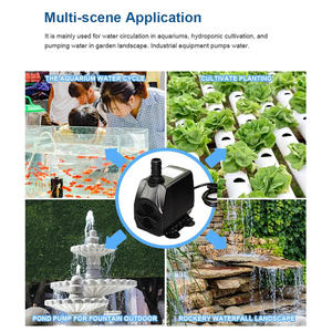 JUYANG 3200L/H カスタム水槽用水中ポンプ 水耕栽培噴水ポンプ 超静音水耕栽培用ポンプ - Product Image 5