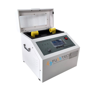 FUOOTECH 80KV e 100KV BDV Teste Óleo Equipamento De Análise De Óleo Transformador BDV <span class=keywords><strong>Tester</strong></span> <span class=keywords><strong>Oil</strong></span> Breakdown <span class=keywords><strong>Tester</strong></span> Tensão - Product Image 2
