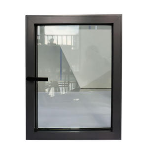 Fenêtre en aluminium pour maisons, puits <span class=keywords><strong>de</strong></span> lumière et portes, porte coulissante en verre noir à double <span class=keywords><strong>vitrage</strong></span>, <span class=keywords><strong>toit</strong></span> <span class=keywords><strong>de</strong></span> maison, <span class=keywords><strong>triple</strong></span> <span class=keywords><strong>vitrage</strong></span>, résistant - Product Image 3