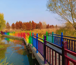 Klantspecifieke snij- en lasbewerkingsservice Buitenloopplank van glasvezel FRP Pultruded loopplank met glad oppervlak - Product Image 5