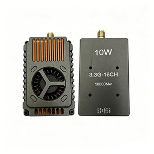 1.2G/3.3G/5.8G FPV Video Transmitter 10W 15W 9-80CH Analog VTX with MMCX Antenna for <b>Drones</b> <b>Accessories</b> Aluminum Body - Product Image 6