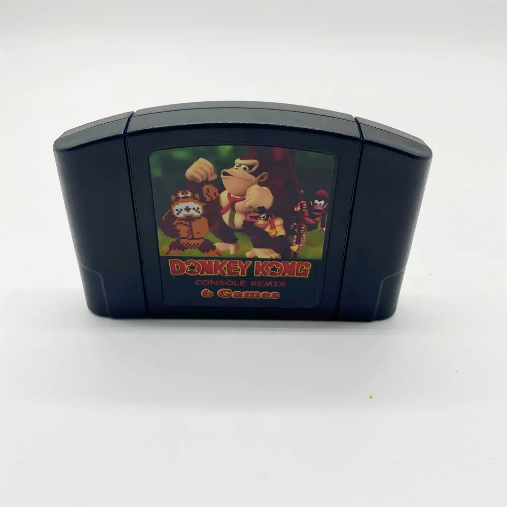 Donkey Kong SNES N64 Tarjeta de juego Videojuego clásico para Nintendo 64 Multi Game