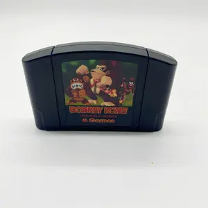 동키콩 SNES N64 게임 카드 닌텐도 64 멀티 게임을위한 클래식 비디오 게임