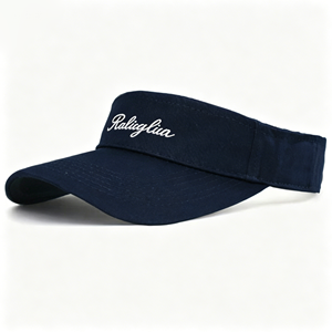 High Quality <b>Summer</b> Visor <b>Hat</b> Custom Logo Colorful PVC Fashion Plain Visor Cap Unisex Adult Outdoor Sports - Product Image 1