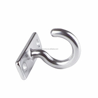 Polea marina de placa plana curva en forma de signo de interrogación, de acero inoxidable 304 pulido a espejo, accesorio náutico para ventilador de techo de barco