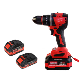 Bộ máy khoan không dây bán trực tiếp từ nhà máy Trung Quốc, mô-men xoắn 60Nm, hai tốc độ, pin, không chổi than, dùng cho dụng cụ DIY, mã LDD09-P - Product Image 1