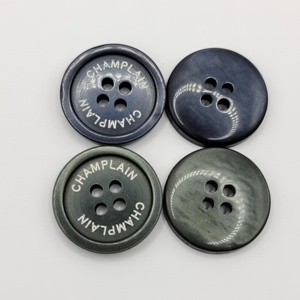 Tùy Chỉnh 32L 20Mm Thời Trang 4 Lỗ Tròn Phẳng Hiệu Lực Ngọc Trai Nhựa Nhựa Màu Hải Quân Nút Cho Áo Quần Áo - Product Image 6