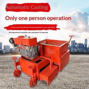 Machine à moulage de bandes de bordure en béton, machine à coulage de bordures en béton, petite machine à bordures en béton - Product Image 1
