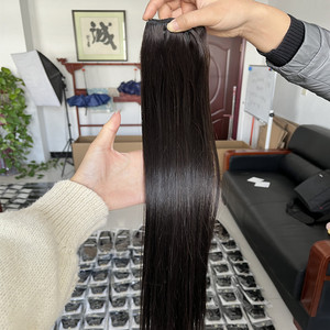Extensiones de Cabello Humano Brasileño Virgen con Cutícula Completa Alineada, Ondulado Sedoso y Liso, 100g por Pieza, <span class=keywords><strong>Precio</strong></span> al por Mayor - Product Image 5