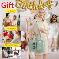 Sac fourre-tout en toile durable pour femme, taille moyenne, avec bandoulière, idéal pour le travail, les voyages, l'université, les infirmières, sac à main, sac à bandoulière, sac à livres et ordinateur portable, tendance