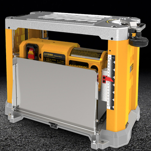 Raboteuse-Dégauchisseuse Industrielle Électrique Double Face avec Largeur de Rabotage Réglable Max. 330 mm pour le Travail du Bois - Product Image 2