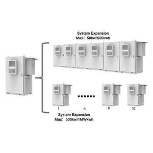 Batería de Litio Deye de 50kW y 100kWh, Refrigerada por Aire, de Alto Voltaje, LFP, para Almacenamiento de Energía, 8000 Ciclos, con Certificación CE, 50kw+100Kwh, 50kW/100 - Product Image 5